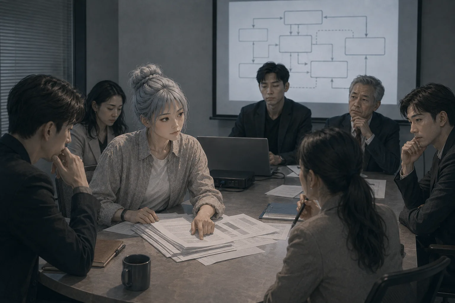 示意圖：何依琪翻查過去五年錄取名單的舊資料